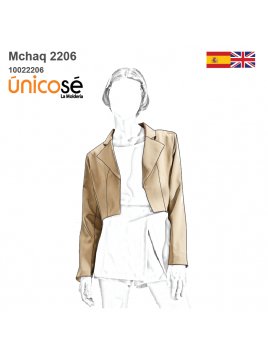MOLDE CHAQUETA BLAZER MUJER...