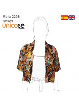 MOLDE BLUSA TORERA MUJER 2206