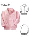 CHAQUETA CON CIERRE BEBE CUELLO MAO