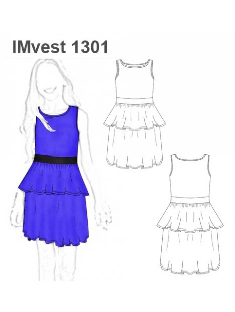 VESTIDO PEPLUM