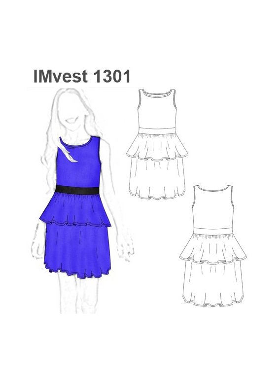 VESTIDO PEPLUM