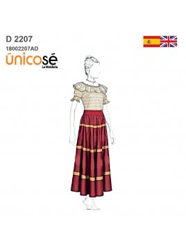 MOLDE DISFRAZ PERSONAJE DE...