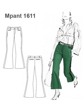 PANTALON AL TOBILLO MUJER 1611