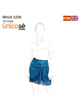 MOLDE FALDA CORTA MUJER 2208