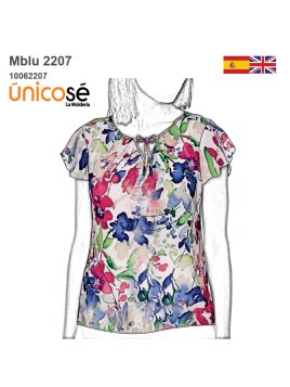 MOLDE BLUSA BLUSON MUJER 2207