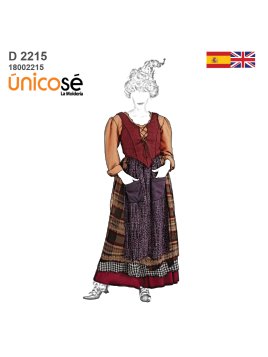 MOLDE DISFRAZ PERSONAJE DE...