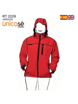 MOLDE PARKA TRABAJO MUJER...