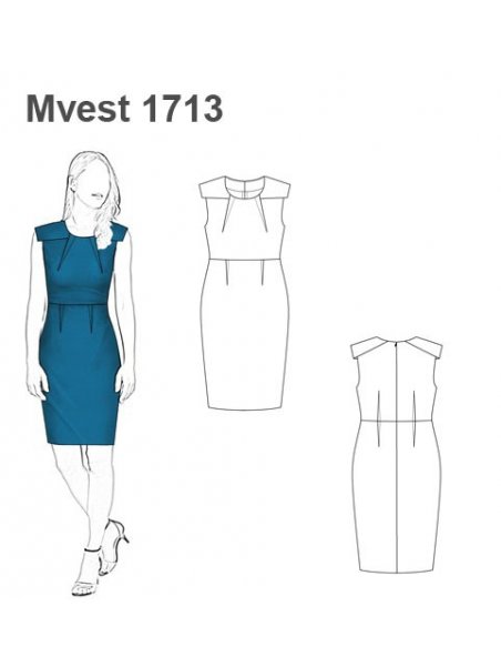 VESTIDO CORTO TUBO MUJER