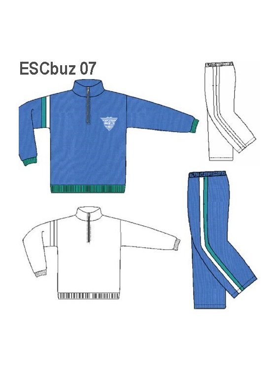 BUZO LISTAS UNISEX.