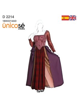 MOLDE DISFRAZ PERSONAJE DE...