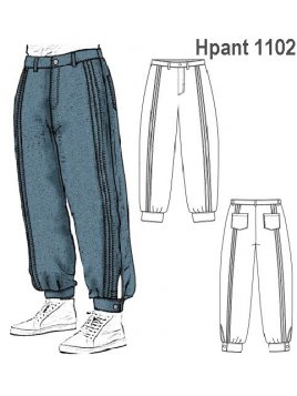 PANTALON BOMBACHO HOMBRE 1102