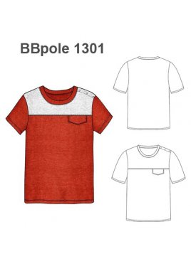 POLERA CANESU BICOLOR