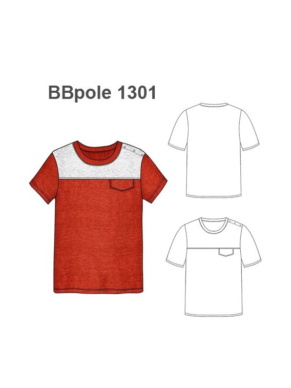 POLERA CANESU BICOLOR