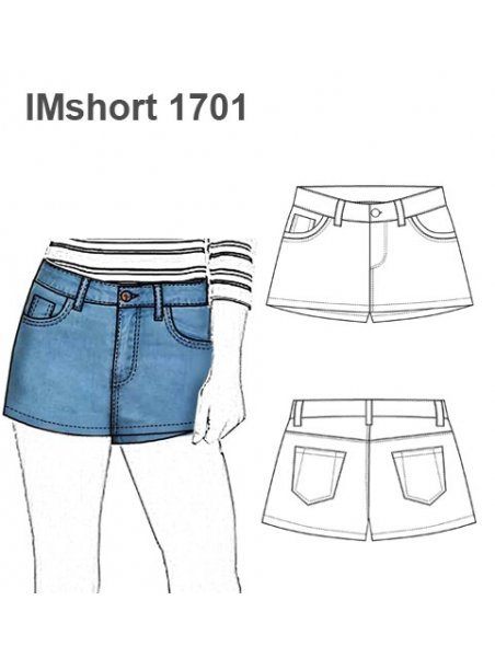 SHORT FALDA NIÑA 1701