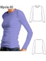 POLERA POLO SPANDEX MUJER, CUELLO POLO B