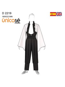 MOLDE DISFRAZ PERSONAJE...