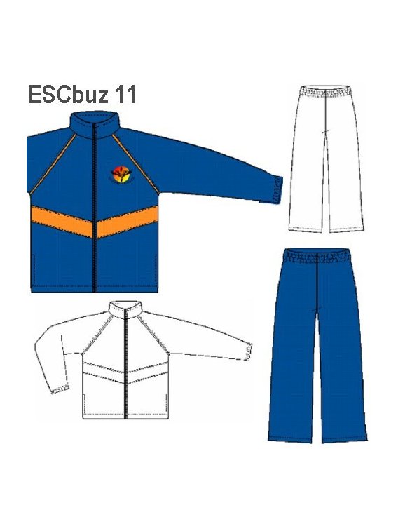 BUZO APLICACION UNISEX.