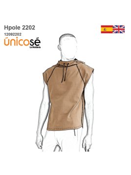 MOLDE POLERA SIN MANGAS...