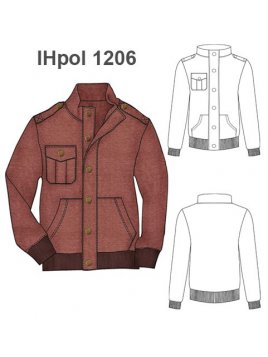 POLERON CHAQUETA NIÑO 1206