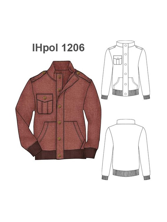 POLERON CHAQUETA NIÑO 1206