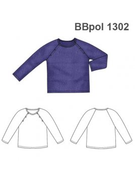 POLERON RAGLAN ABOTONADO