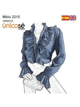 MOLDE BLUSA CAMISERA MUJER...