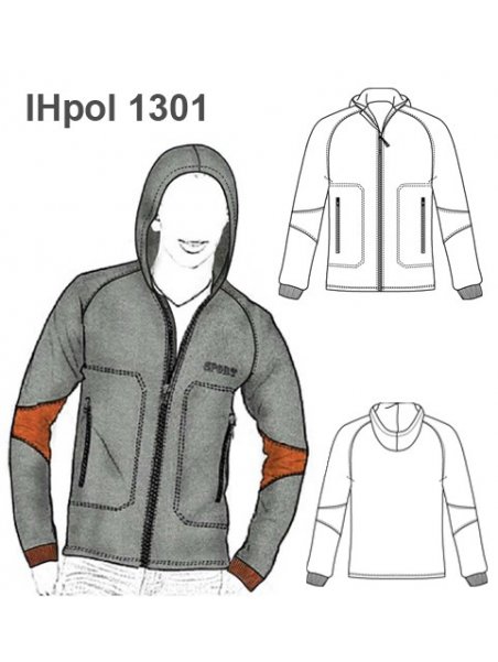 POLERON CHAQUETA NIÑO 1301