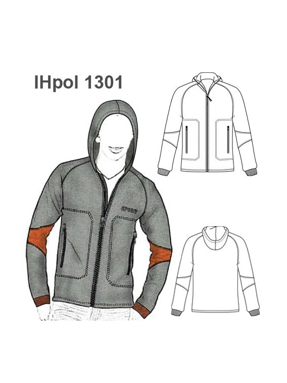 POLERON CHAQUETA NIÑO 1301