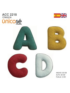 MOLDE COJIN ABECEDARIO ACC...