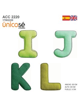 MOLDE COJIN ABECEDARIO ACC...