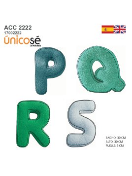 MOLDE COJIN ABECEDARIO ACC...