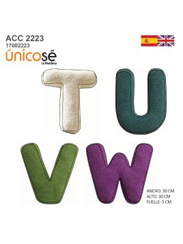 MOLDE COJIN ABECEDARIO ACC...