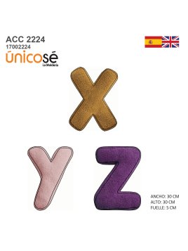 MOLDE COJIN ABECEDARIO ACC...