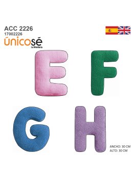 MOLDE COJIN ABECEDARIO ACC...