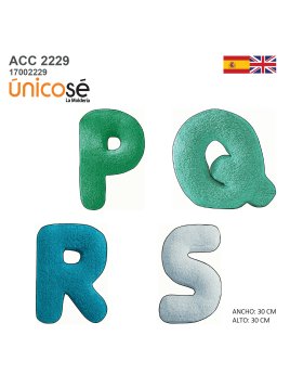 MOLDE COJIN ABECEDARIO ACC...