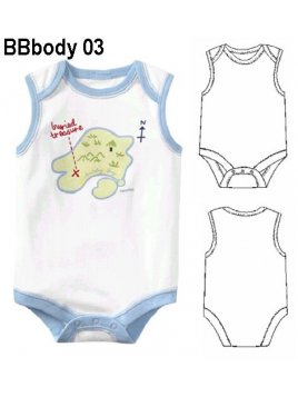 BODY SIN MANGAS BEBE