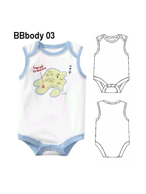 BODY SIN MANGAS BEBE