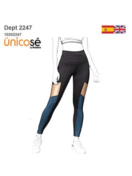 MOLDE DEPORTE CALZA MUJER 2247