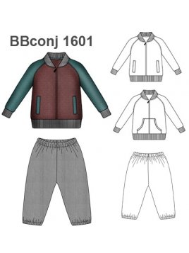 CONJUNTO BUZO BEBE 1601