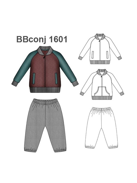CONJUNTO BUZO BEBE 1601