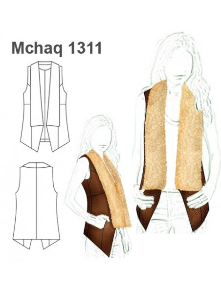 CHAQUETA SIN MANGAS
