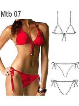 TRAJE DE BAÑO BIKINI MUJER 0907