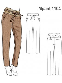 PANTALON RECTO MUJER 1104