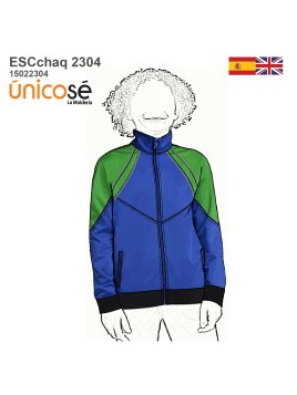 MOLDE CHAQUETA ESCOLAR...