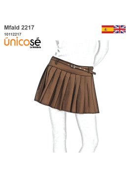 MOLDE FALDA MINI TABLAS...