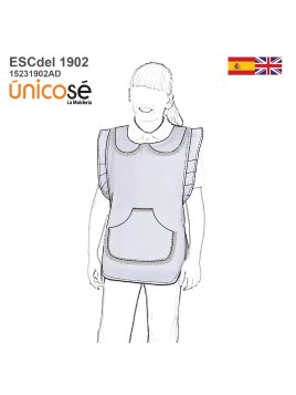 MOLDE DELANTAL  PARVULARIA...