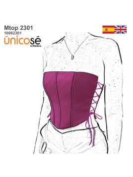 MOLDE TOP CORSET MUJER 2301