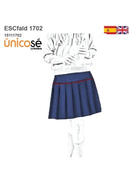FALDA ESCOLAR TABLAS 1702
