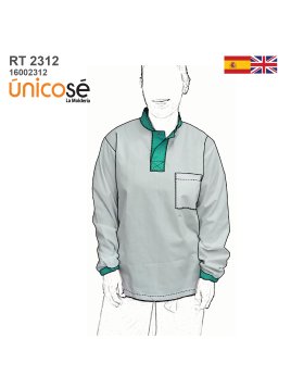 MOLDE CAMISA TRABAJO RT 2312