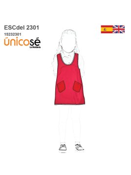 MOLDE DELANTAL PINTORA...